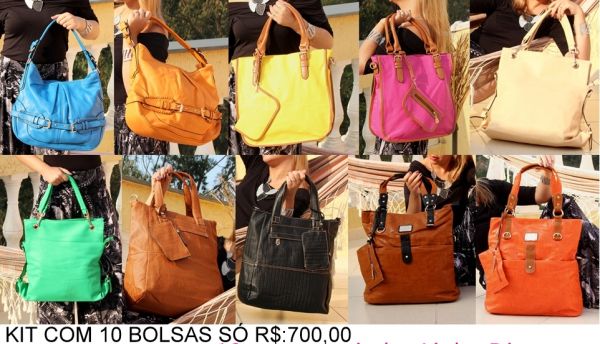 KIT COM 10 BOLSAS