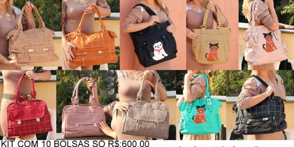 KIT COM 10 BOLSAS